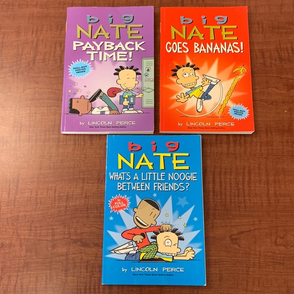 Lincoln Peirce Other - Big Nate books set of 3